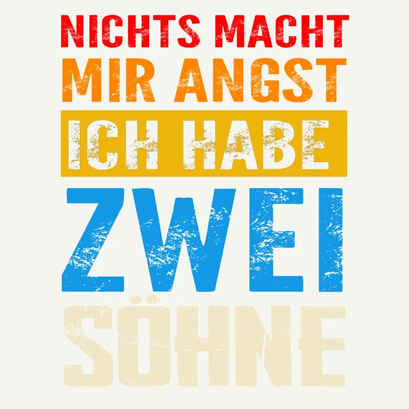 Papa 2 Söhne Vater Geschenk