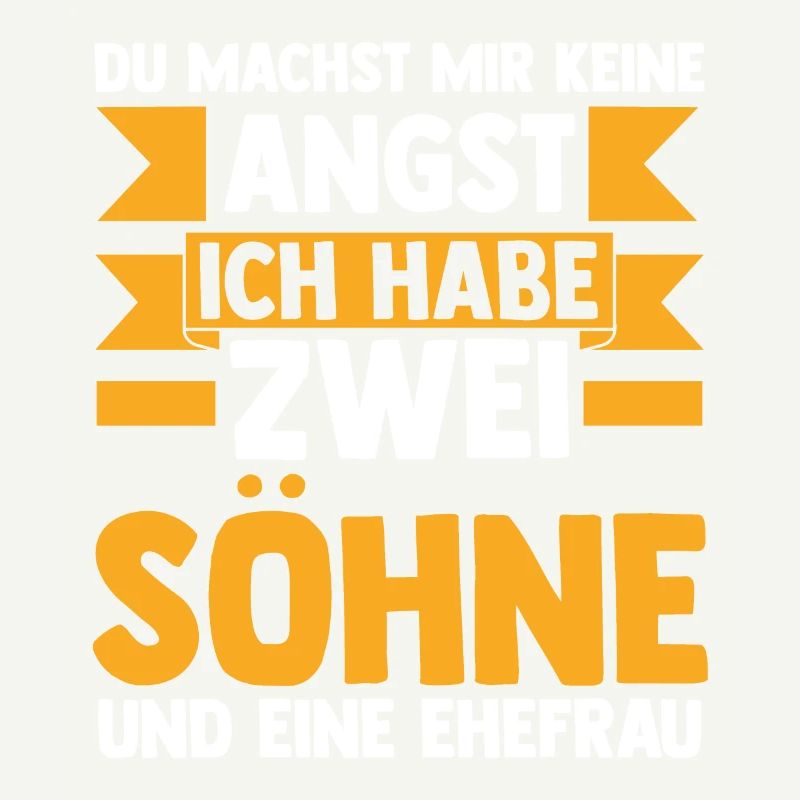 Papa 2 Söhne Vater Geschenk