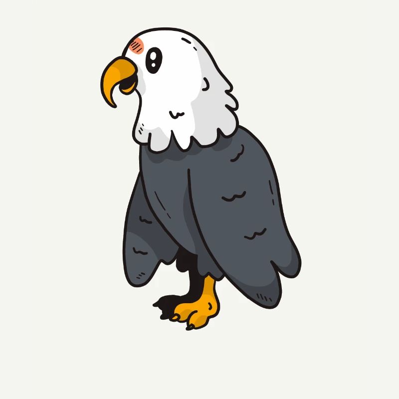aigle rapace douce image