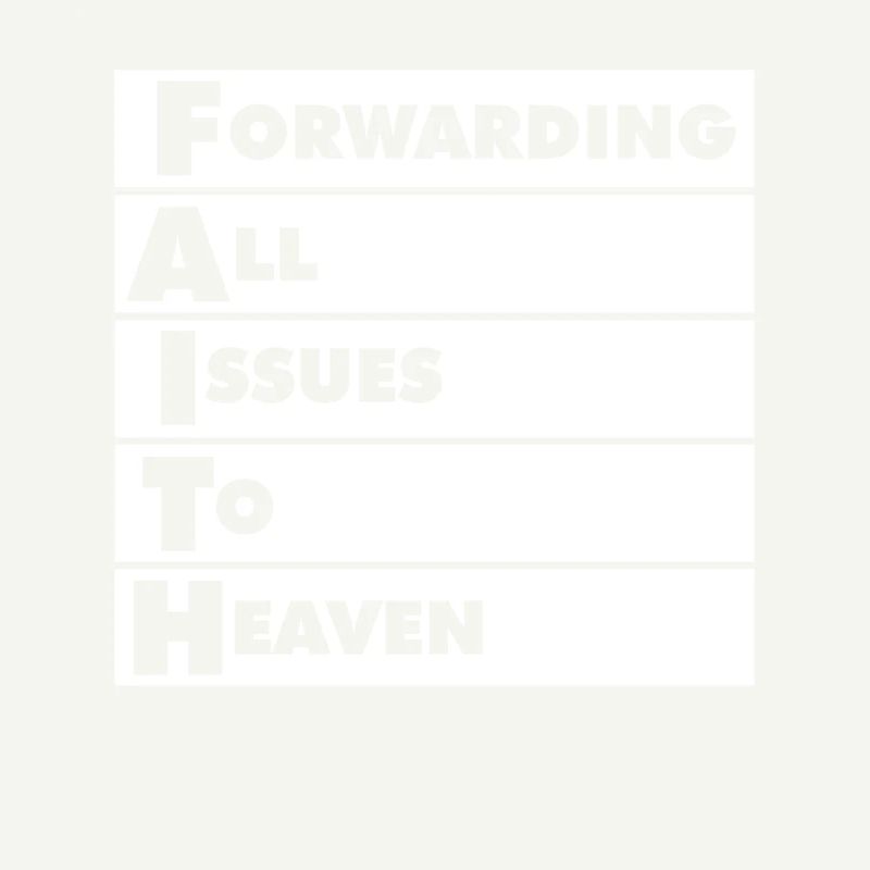 Forwarding all problems to the sky