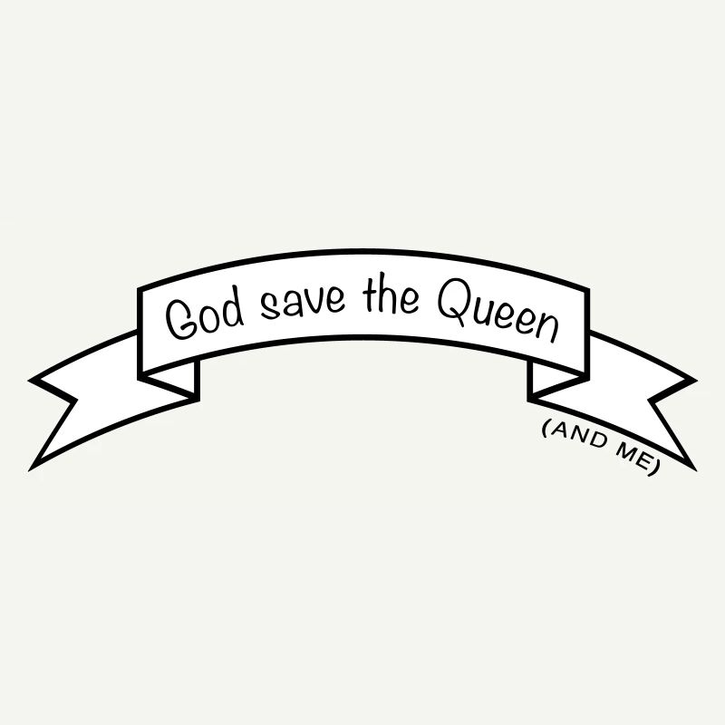 God save the queen | Vectorgraphic