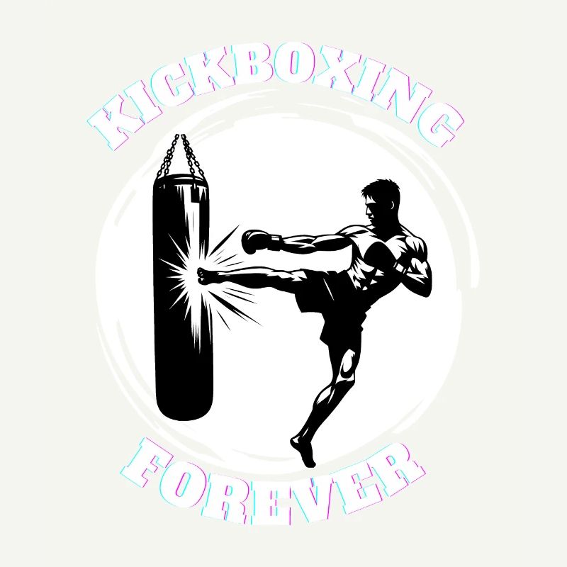 Kickbox-Kämpfer Kickboxer