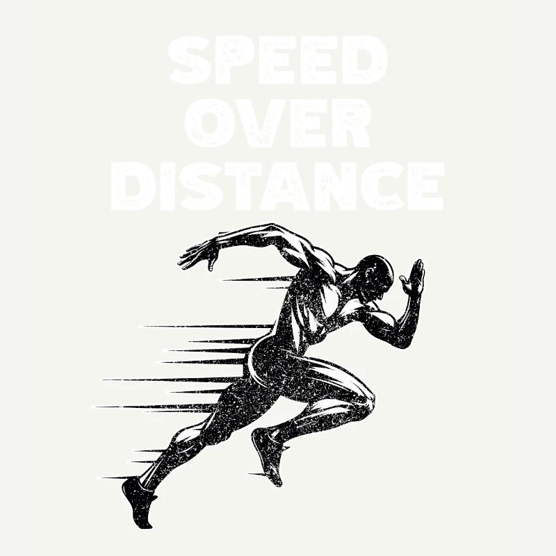 Coureur sur piste Sprinter Sprint 100m sprinter