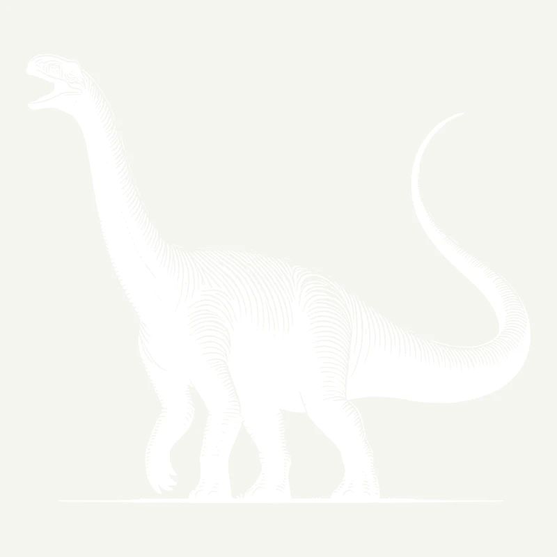 Giant Dino Diplodocus sauropod dinosaur