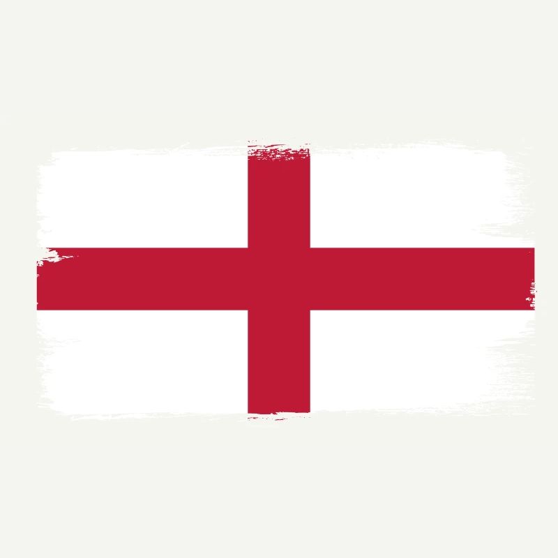 Angleterre Drapeau Vintage Drapeau anglais Utilisé Look