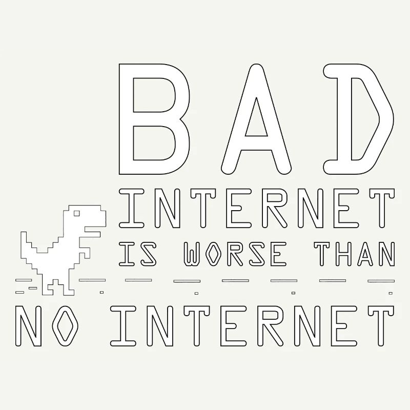 Internet lent est pire que pas d’Internet
