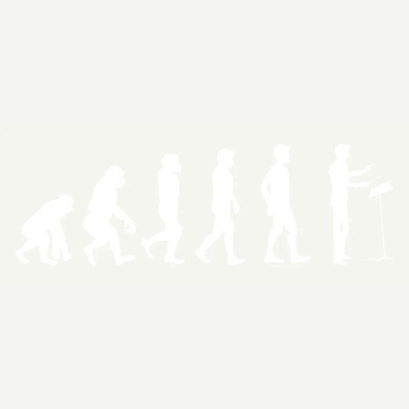 évolution chef d'orchestre Idée cadeau - Darwin