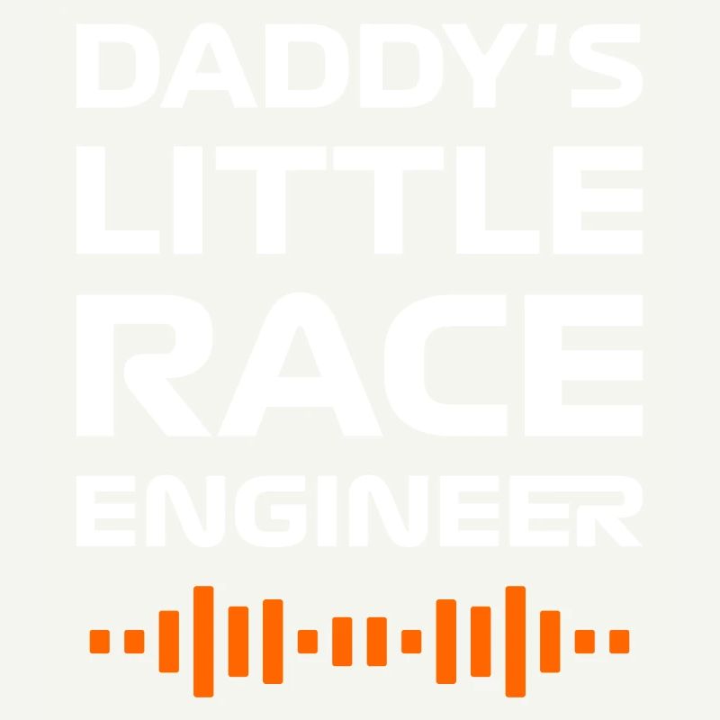 Daddy's Little Race Engineer GP Kids Design