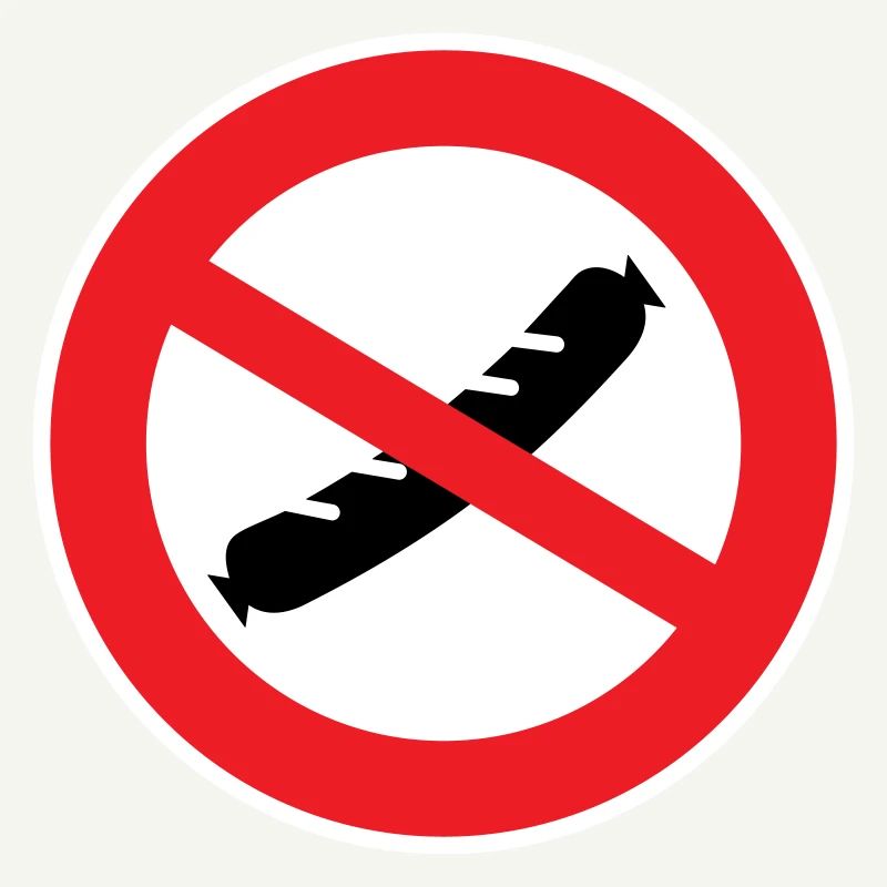 Wurst verboten