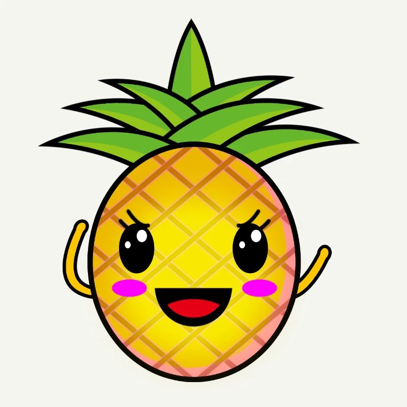 Mignon bébé ananas