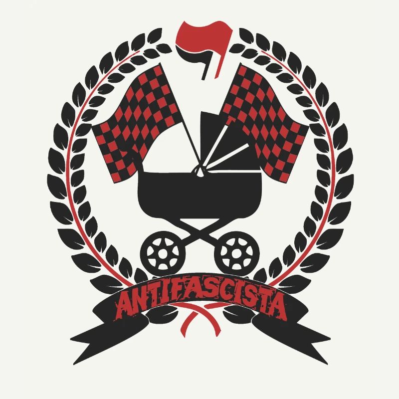Poussette bébé Antifa