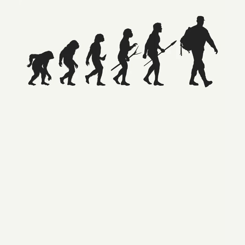 Bewaffnet mit der Erde, der natürlichen Evolution