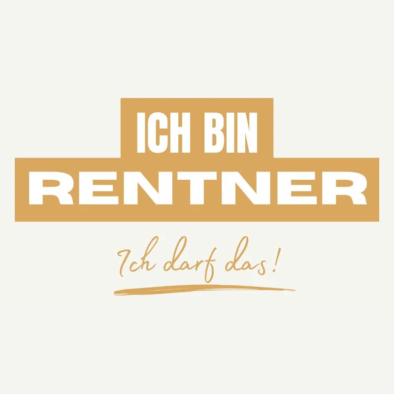 Ich bin Rentner ich darf das! Lustig