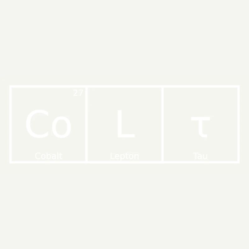 Colt Name First Name Chemistry Periodic Table Elements