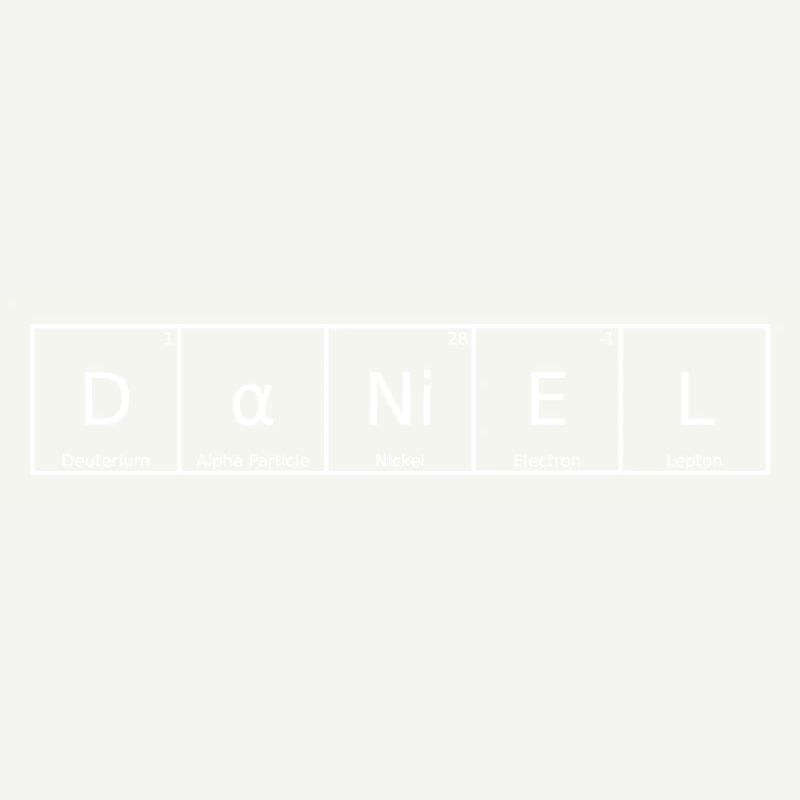 Daniel Name Vorname Chemie Periodensystem Elemente