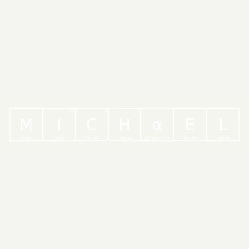 Michael Name First Name Chemistry Periodic Table Element