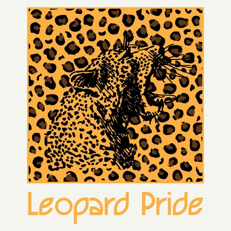 Leopard animal leopard pattern cat