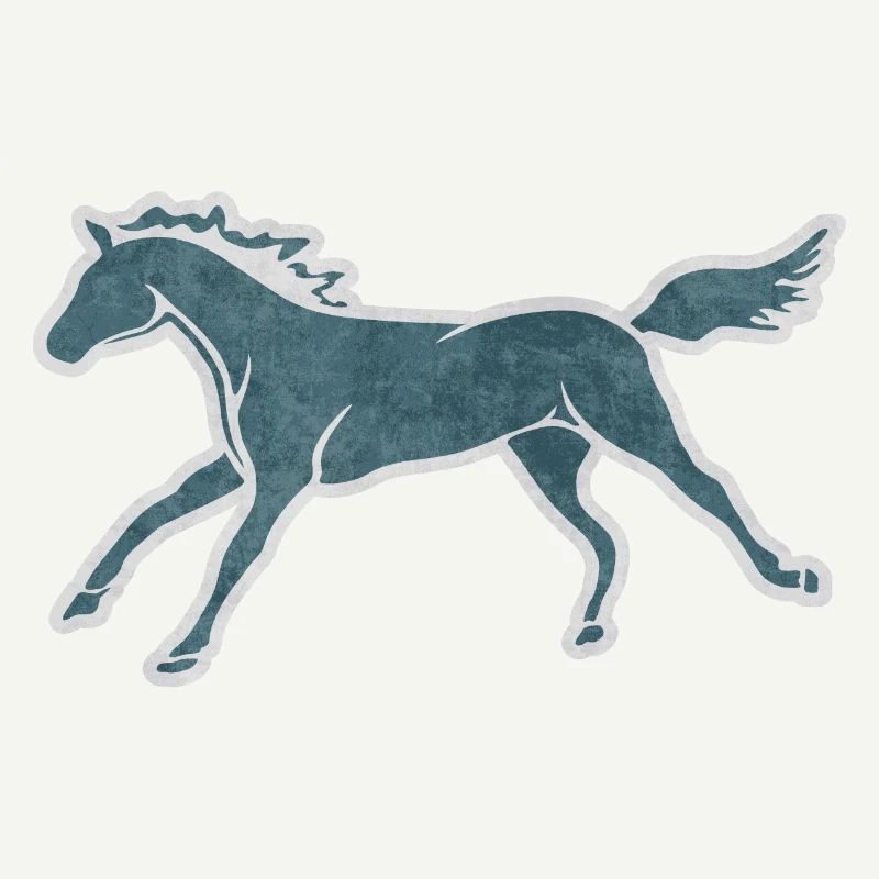 CUTE HORSE GALLOPING