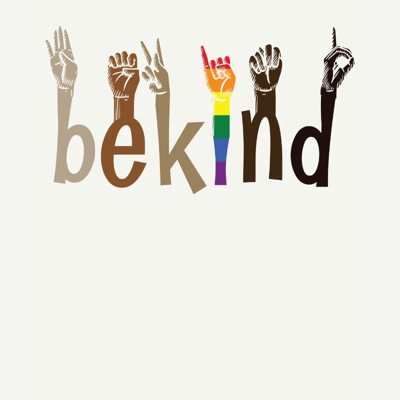 Be Kind Hand Sign Language LGBT Pride
