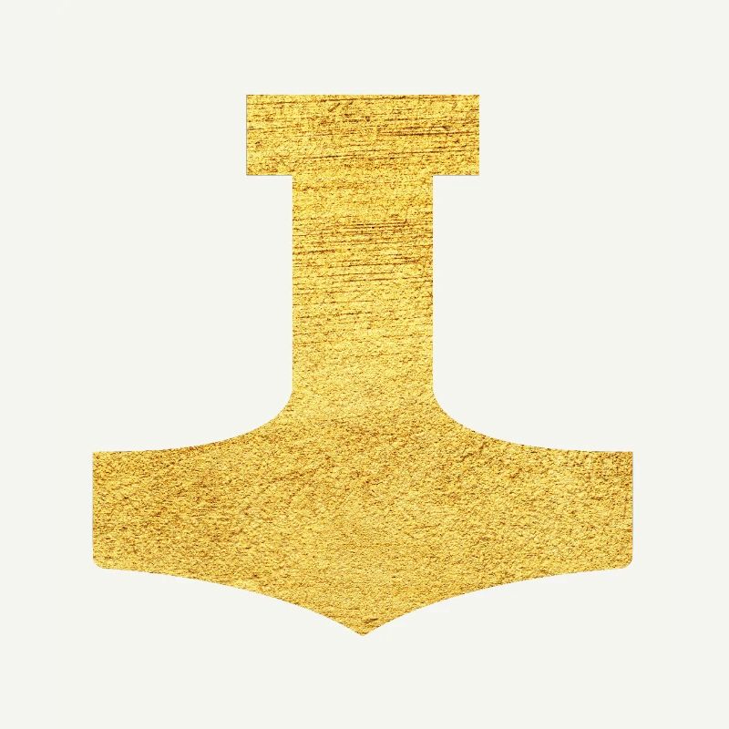 Mjölnir Protective Symbol Mjolnir Thor's Hammer
