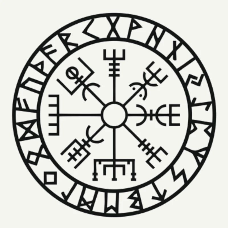 Vegvisir symbol | Gift idea for birthdays