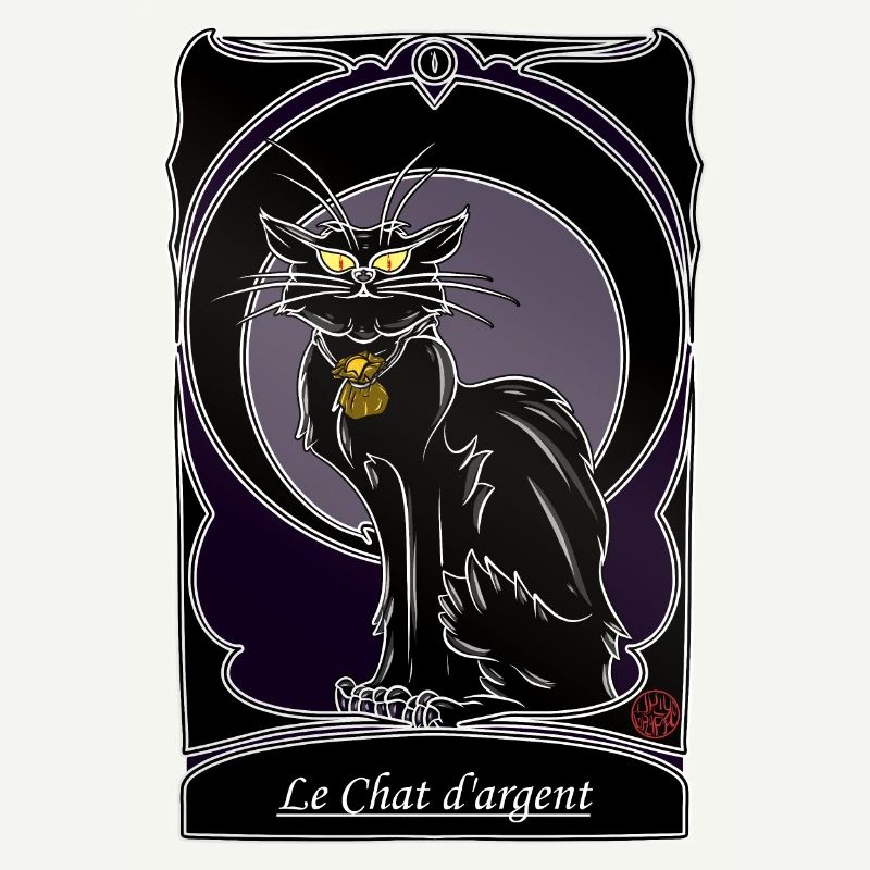 Chat d'argent folklore Bretagne Gascogne Provence