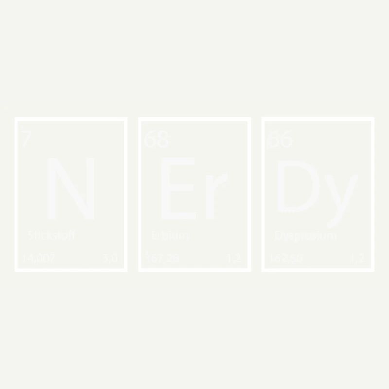 Nerdy Nerd Sprüche Elemente