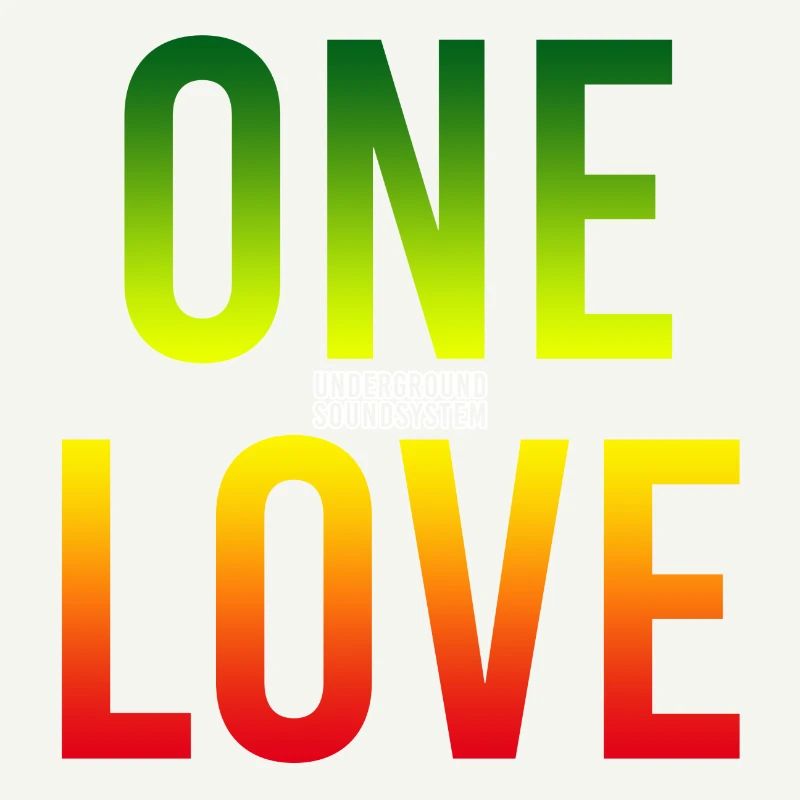 One Love Gradient: Einheit in Farbe