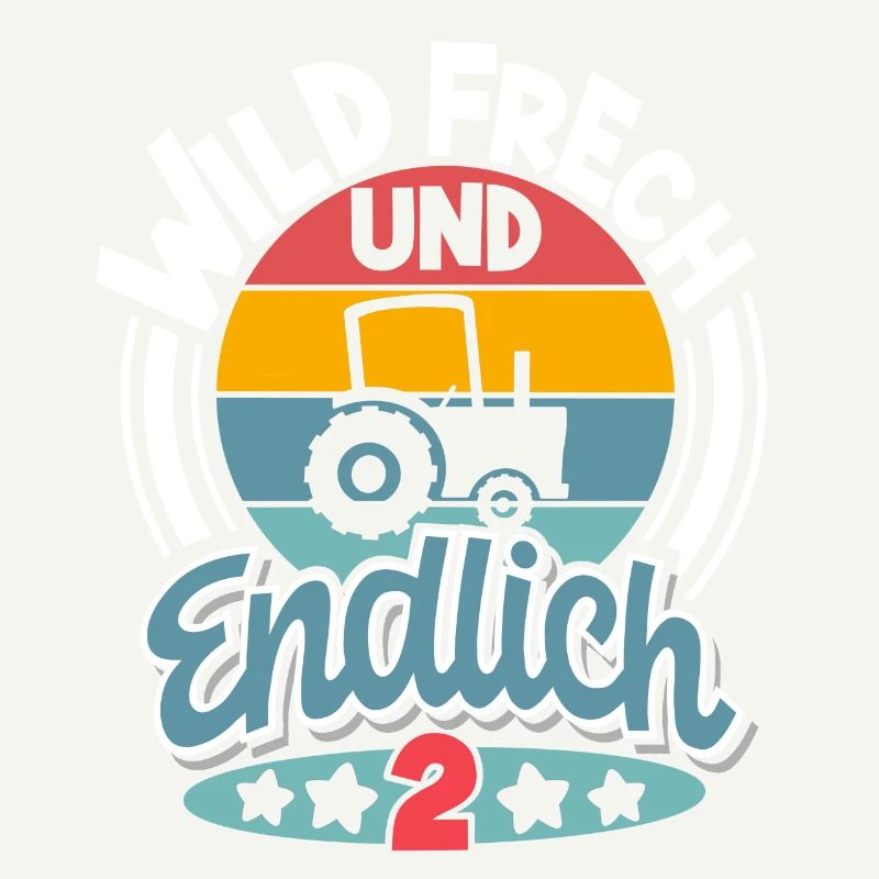 Traktor 2. Geburtstag Kinder