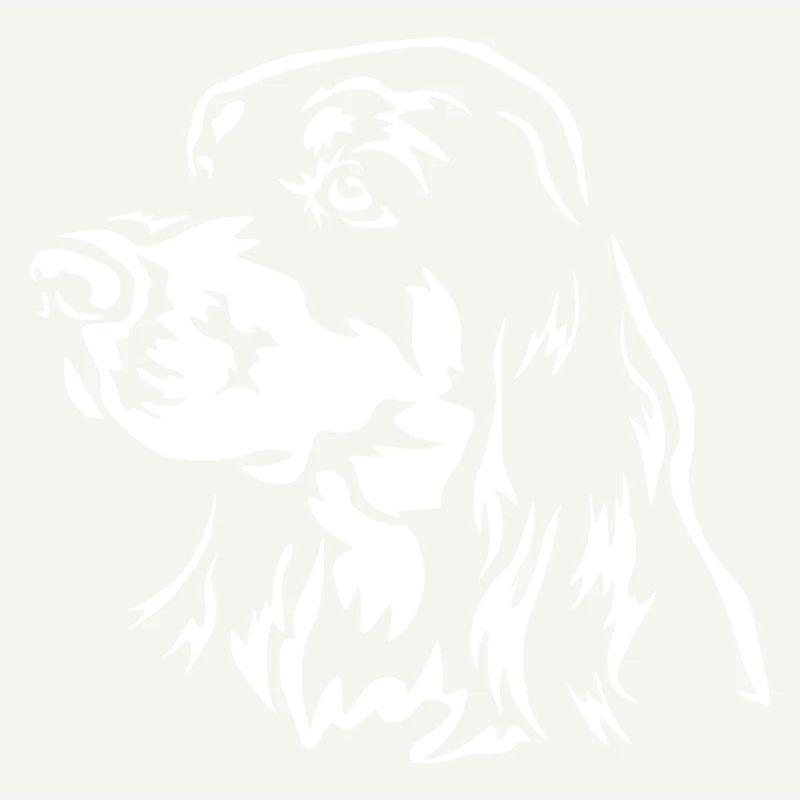 Gordon Setter Kopf "Black Edition"