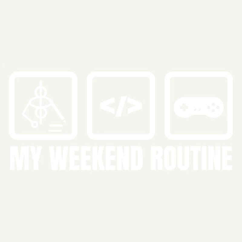Ma routine du week-end