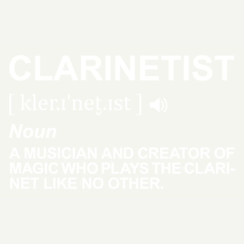 Clarinet player definition