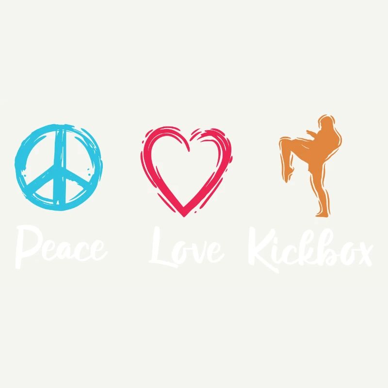 Frieden Liebe Kickbox