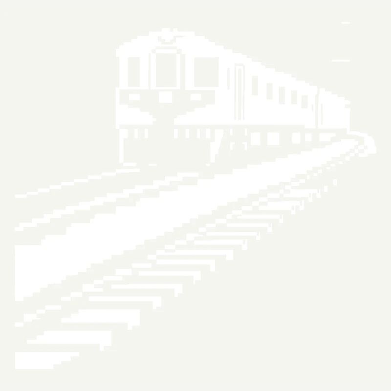 Eisenbahn Pixelkunst