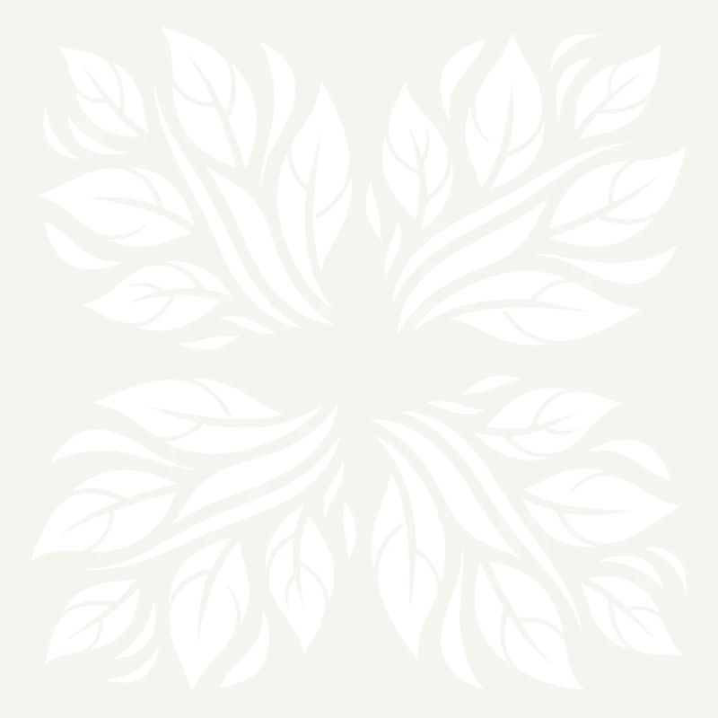 Leaves botanical pattern
