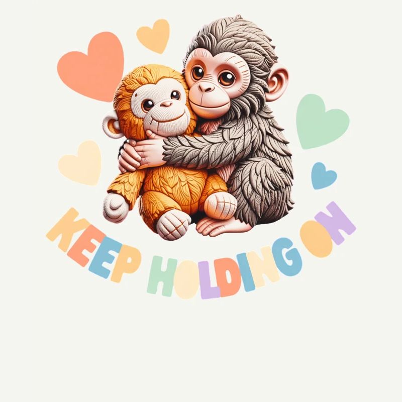 Keep Holding On: Hugging Monkeys