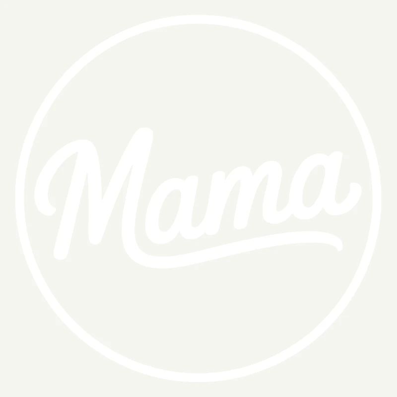 Logo-shirt Cercle Mama Script