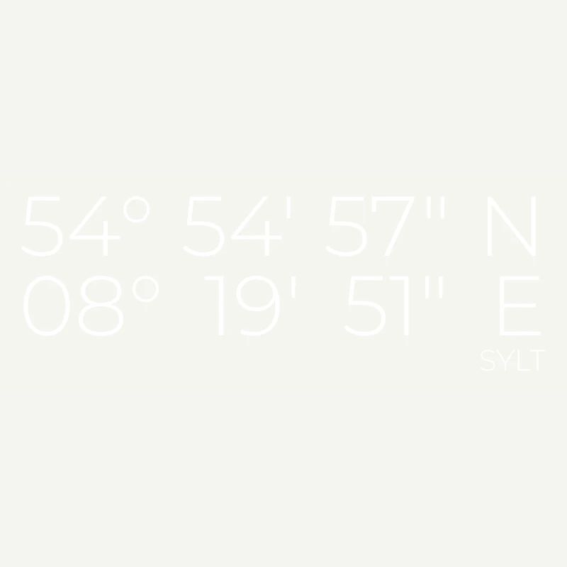 coordinates Sylt