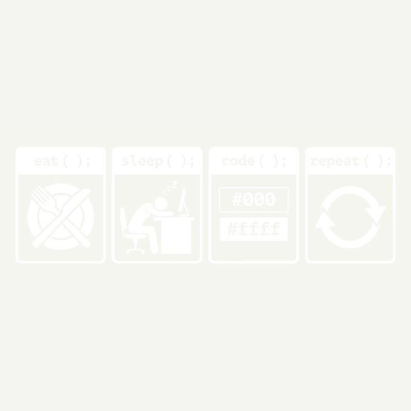 Eat Sleep Code Repeat – Conception de flux de travail pour codeurs