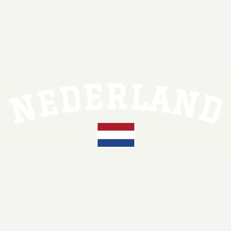 Netherlands Flag Design White
