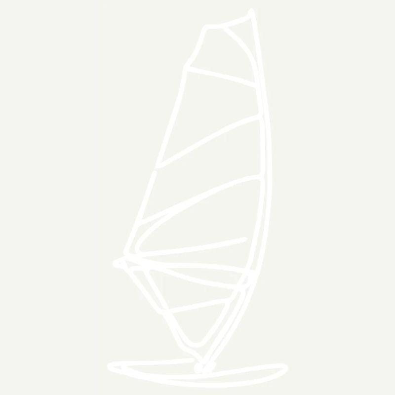 Windsurf Board Sketch