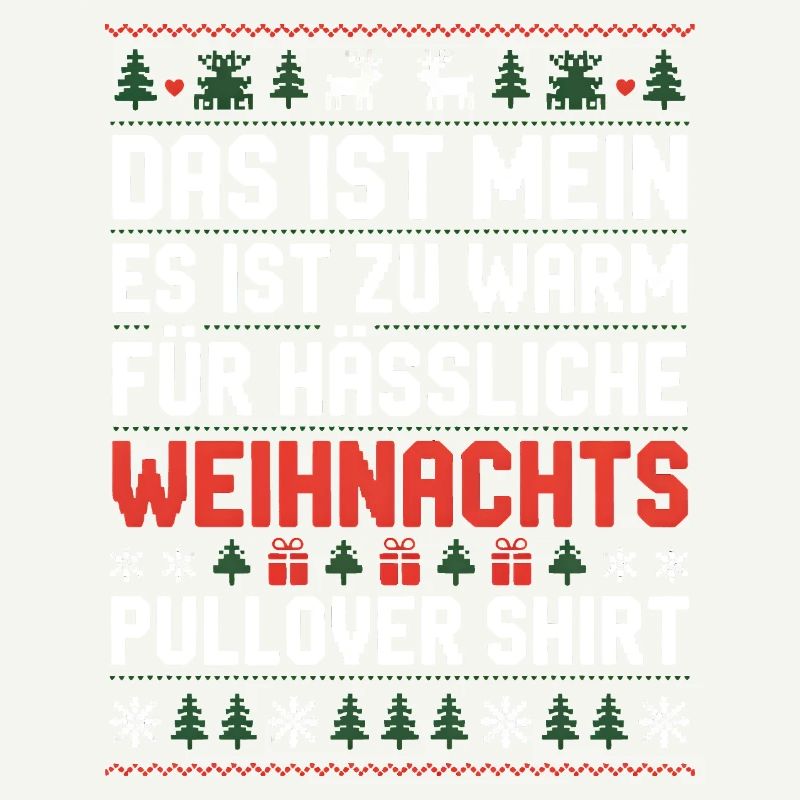 Zu warm für hässliche Weihnachtspullover