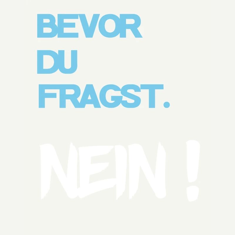 Cooler Spruch