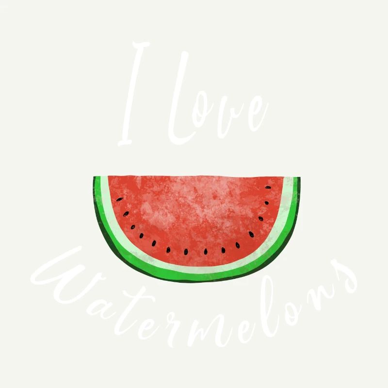J'aime Pastèques - Watermelon - Fruit