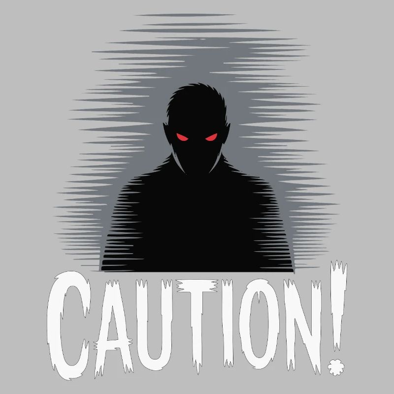Dark Shadow Caution Graphic