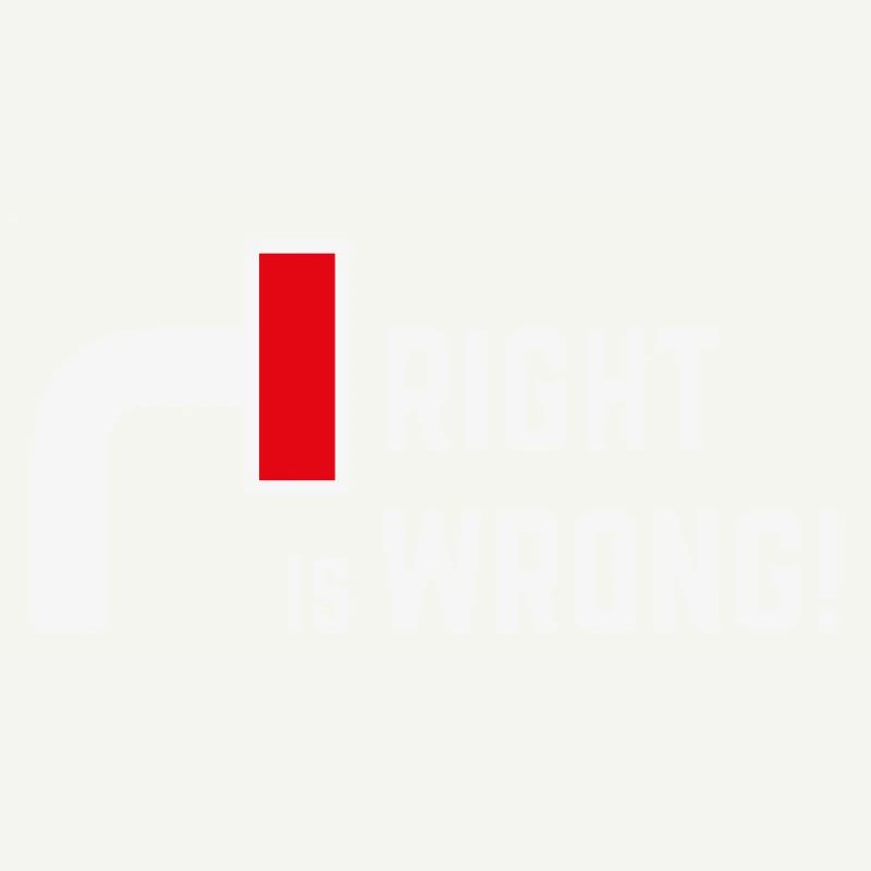 Right Is Wrong! Gegen Rechts & Rechte Parteien V2