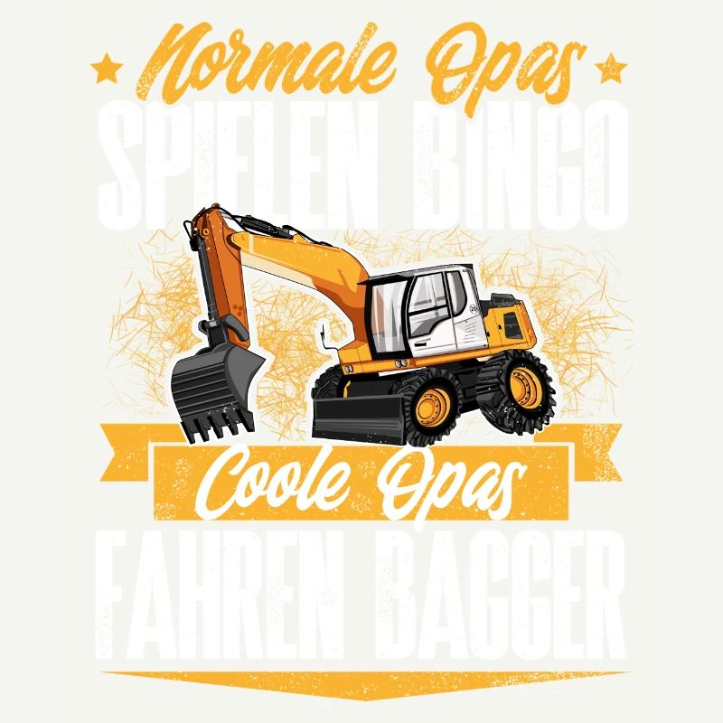 Baggerfahrer Opa