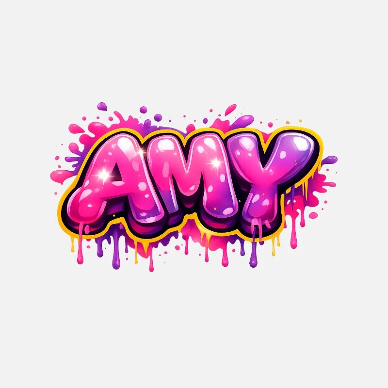 AMY GRAFFITI NAME FOR PERFECT GIFT PRINTABLE
