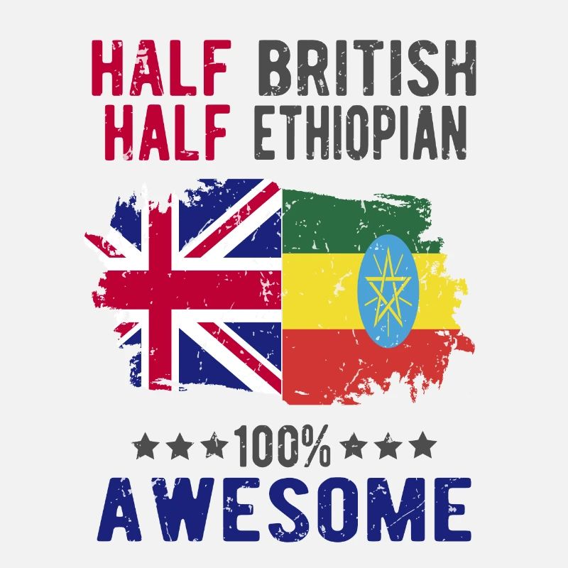 Moitié britannique moitié éthiopien