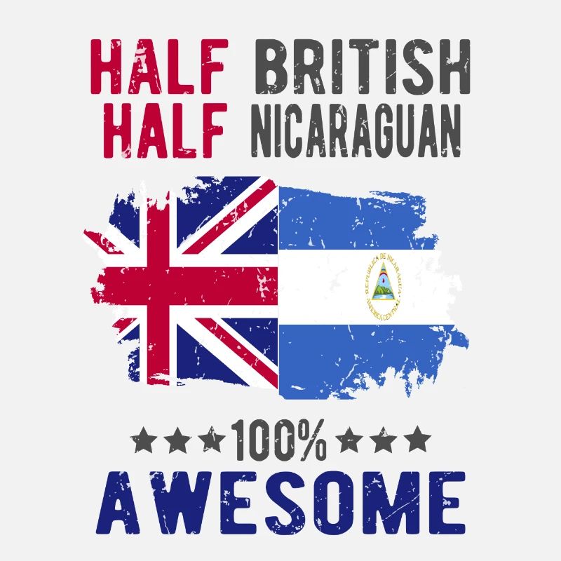 Half British Half Nicaraguan